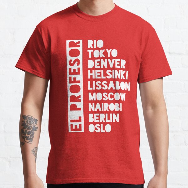 La casa de papel t shirt dames hot sale