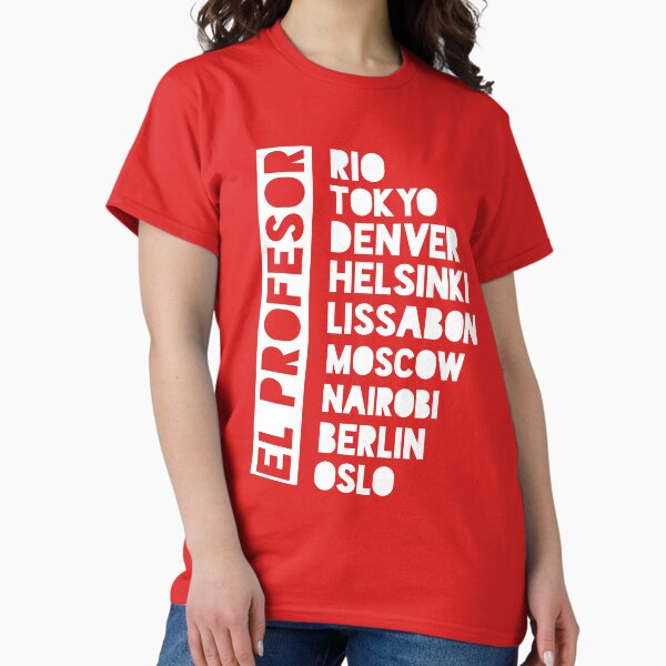 Item preview, El Profesor White Text Premium designed and sold by Design-Maniya.