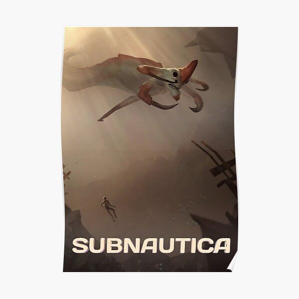 Beautiful Subnautica Poster Reaper Poster For Sale By Kingbossshop