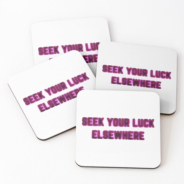 Item preview, seek your luck elsewhere - unlucky person  designed and sold by UnseenCreations.