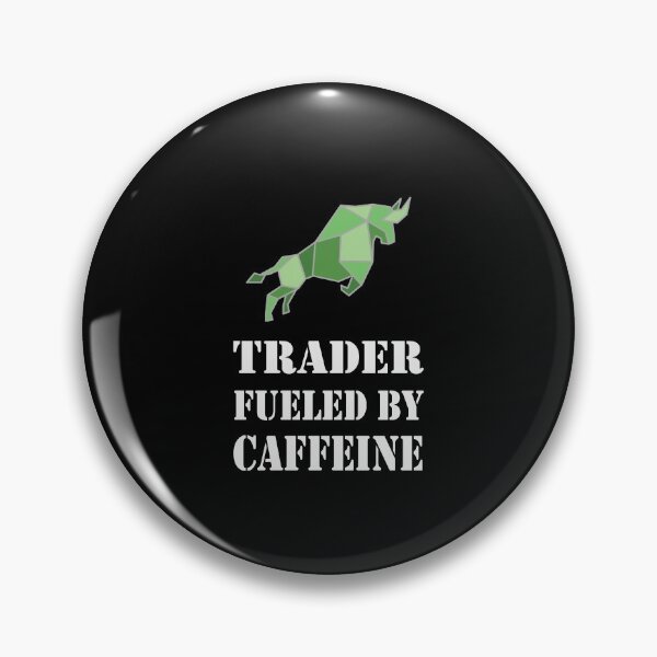 Artikelvorschau, Trader fueled by caffeine entworfen und verkauft von saulmedia.