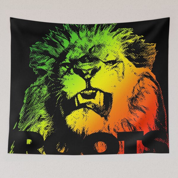 Item preview, ROOTS LION TEE SHIRT designed and sold by Meanwhile2.