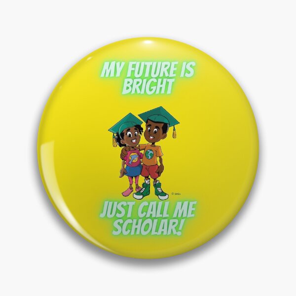 Just Call Me Scholar Gear Pin