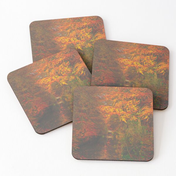 Item preview, Sunbeam in Autumn forest designed and sold by Ingrid Hütten.