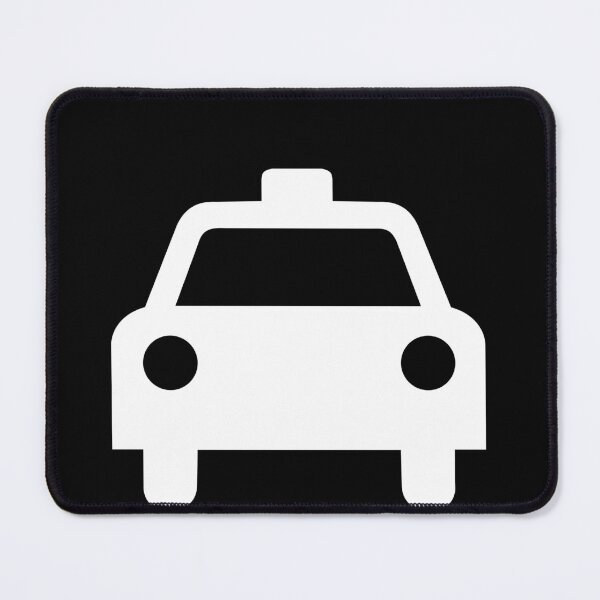 Item preview, Minimalist Black and White Taxi Symbol designed and sold by Dator.