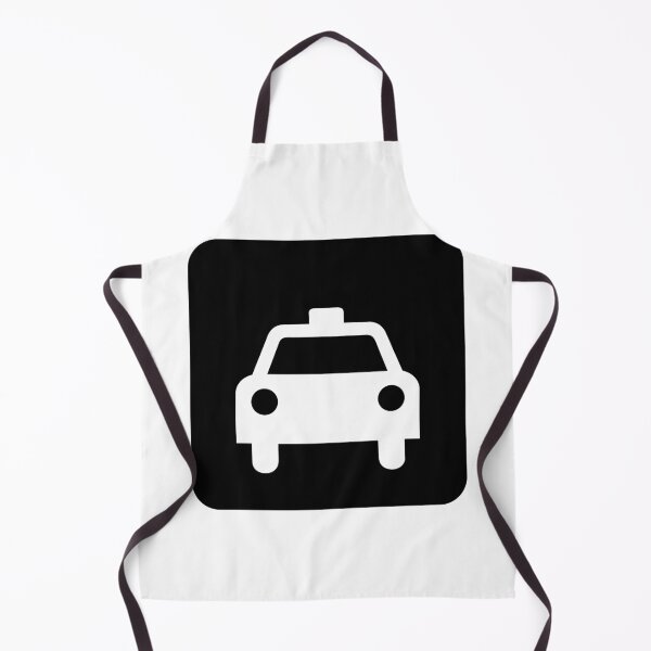 Item preview, Minimalist Black and White Taxi Symbol designed and sold by Dator.