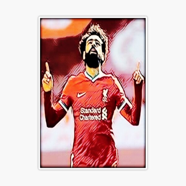 Mohamed Salah Jersey  Poster for Sale by FOliverIsmael