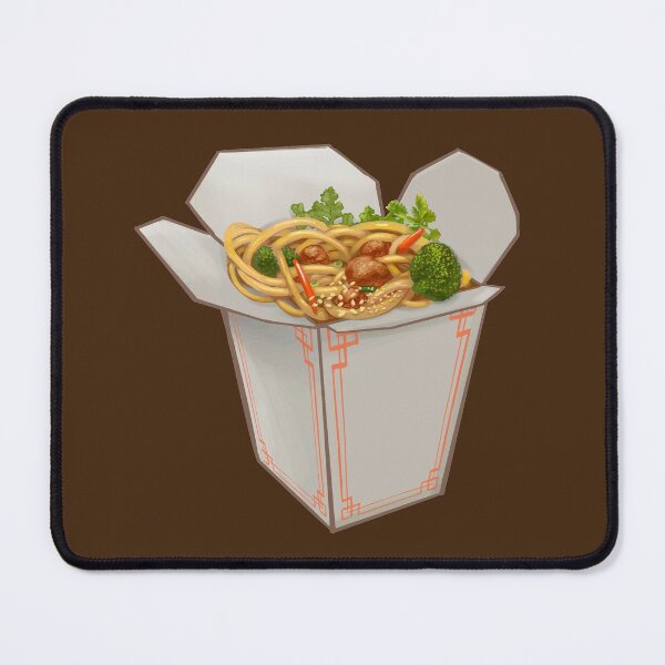 Item preview, Chinese Chow Mein In Takeaway Box designed and sold by Alicia Chee.