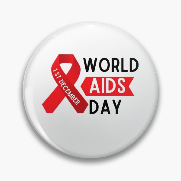 Item preview, World Aids Day sticker designed and sold by Bright-Store.