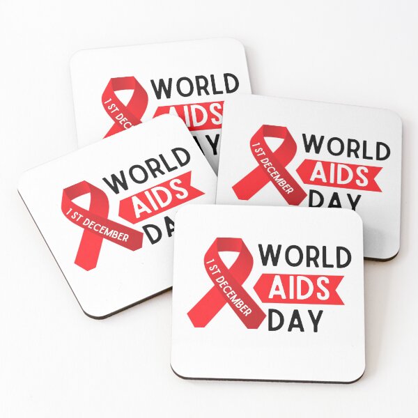 Item preview, World Aids Day sticker designed and sold by Bright-Store.