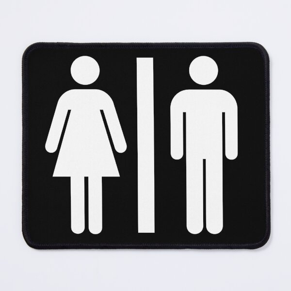 Item preview, Male/Female Restroom Symbol designed and sold by Dator.