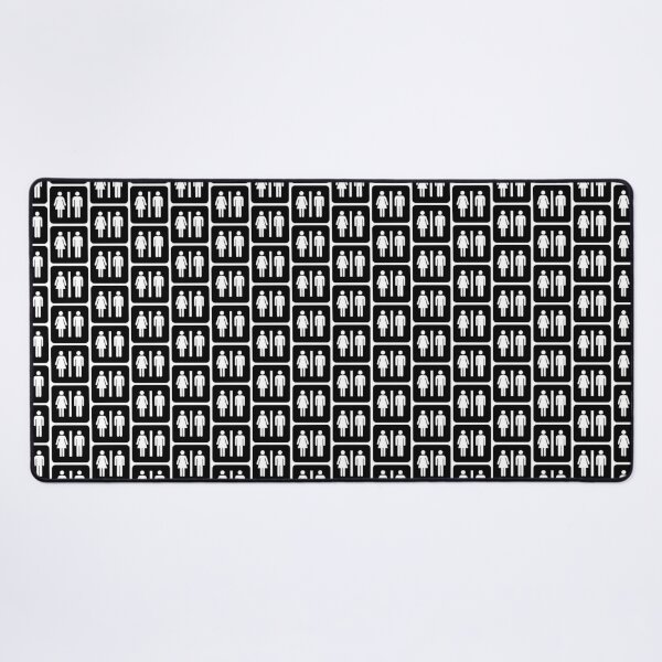 Item preview, Male/Female Restroom Symbol designed and sold by Dator.