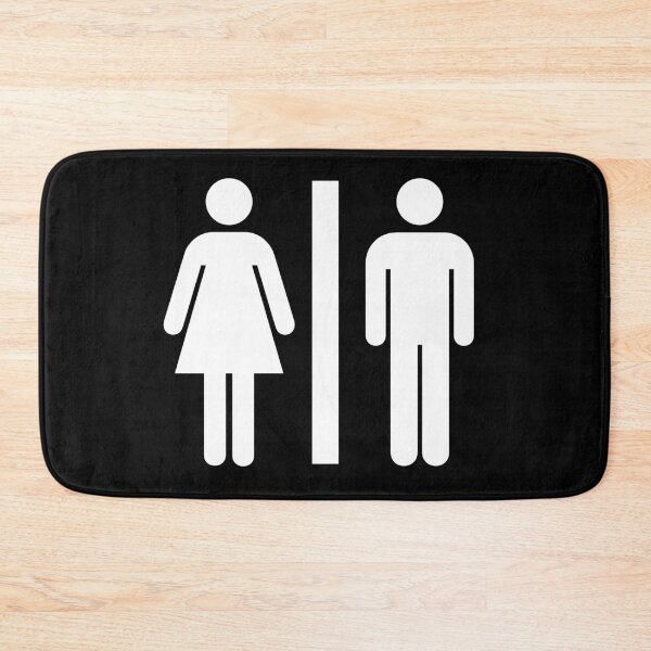 Item preview, Male/Female Restroom Symbol designed and sold by Dator.