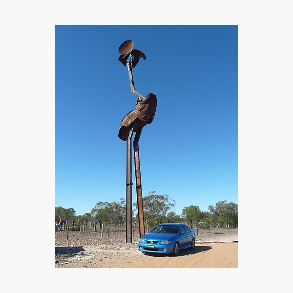 Item preview, Stanley - Lightning Ridge’s giant emu designed and sold by DashTravels.