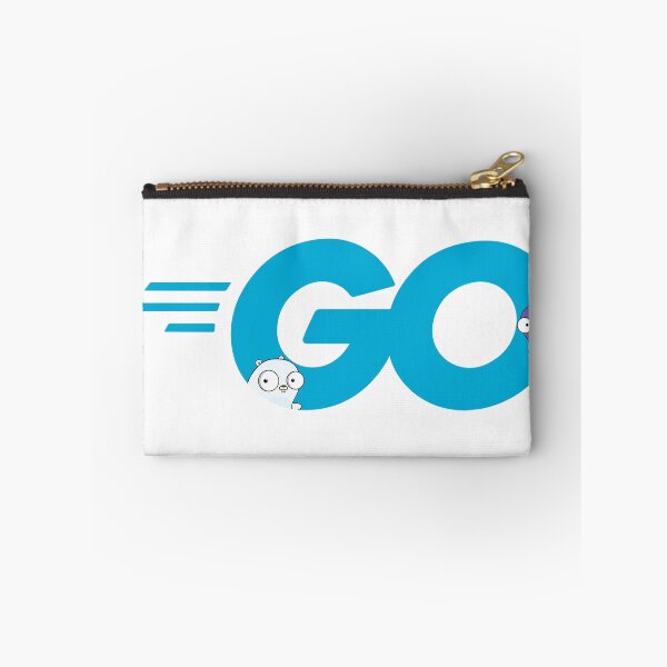 Item preview, Golang Go Logo with Embedded Gopher Mascots designed and sold by cookieandcode.