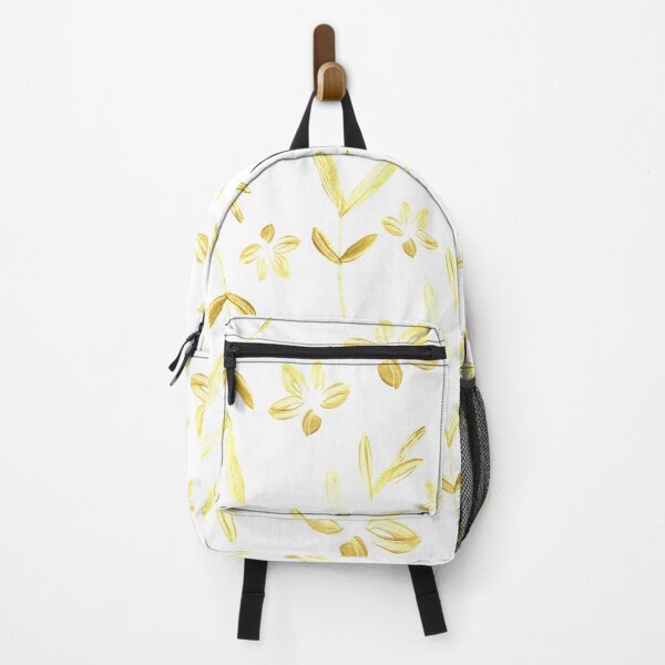 Item preview, Gold Leaf and Flower Pattern designed and sold by Lisa Thomas.