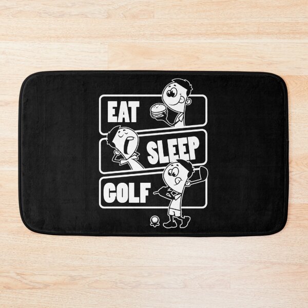 Item preview, Eat Sleep Golf - Golf players gift print designed and sold by theodoros20.
