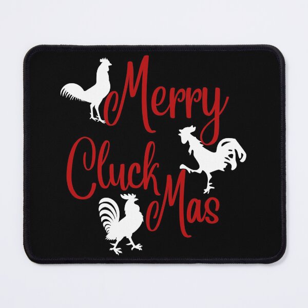 Item preview, Merry Cluckmas Funny Chicken Christmas Pun designed and sold by Onewivnacher.