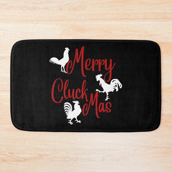 Item preview, Merry Cluckmas Funny Chicken Christmas Pun designed and sold by Onewivnacher.