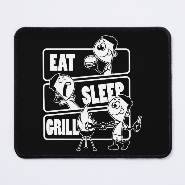 Item preview, Eat Sleep Grill Repeat - Gift for Grill Master product designed and sold by theodoros20.