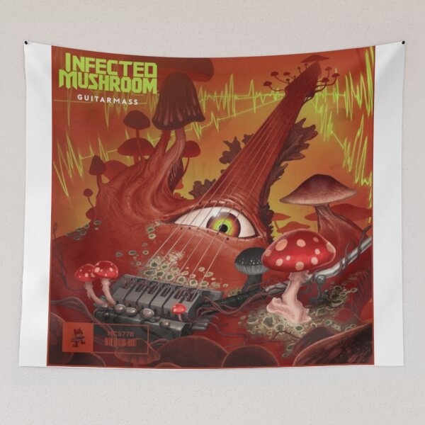 Item preview, Infected Mushroom Design designed and sold by Unfairsneaker.