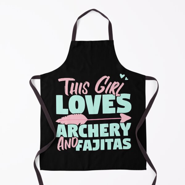 Item preview, This Girl Loves Archery And Fajitas Gift graphic designed and sold by theodoros20.