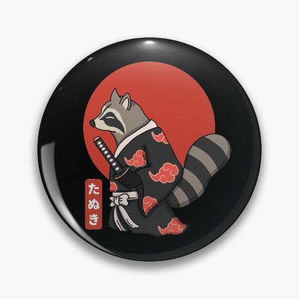Item preview, Samurai Tanuki designed and sold by Luan Huynh.