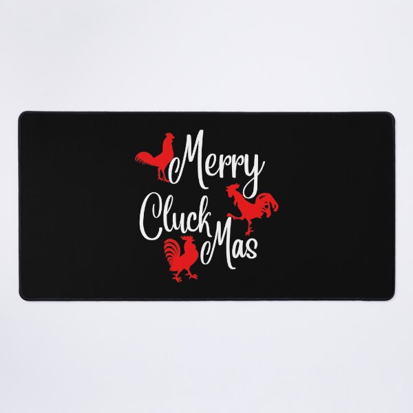 Item preview, Merry Cluckmas Funny Chicken Christmas Pun designed and sold by Onewivnacher.