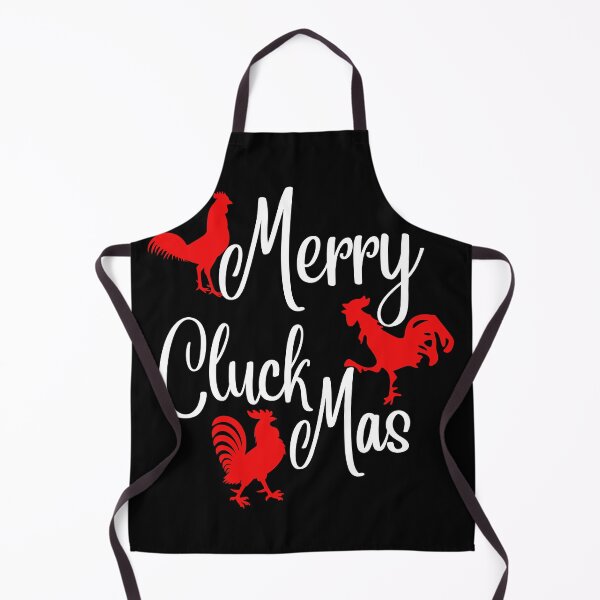Item preview, Merry Cluckmas Funny Chicken Christmas Pun designed and sold by Onewivnacher.