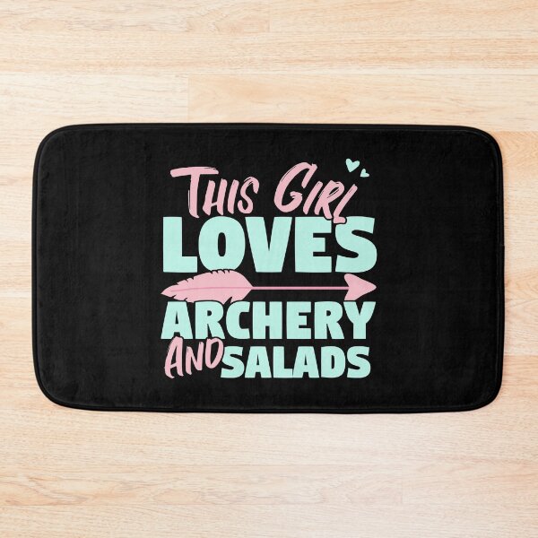 Item preview, This Girl Loves Archery And Salads Gift graphic designed and sold by theodoros20.