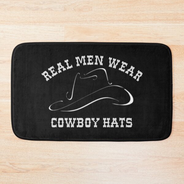 Item preview, Real Men Wear Cowboy Hats designed and sold by Thomas Pinnell.