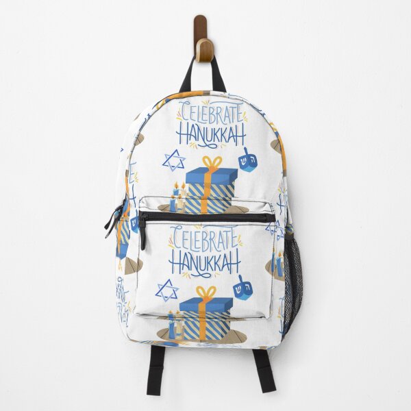 Item preview, Celebrate Hanukkah-White Background  designed and sold by Trendi61.