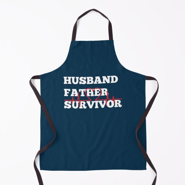 Item preview, Husband Father Heart Attack Survivor designed and sold by GoaTeeGram.