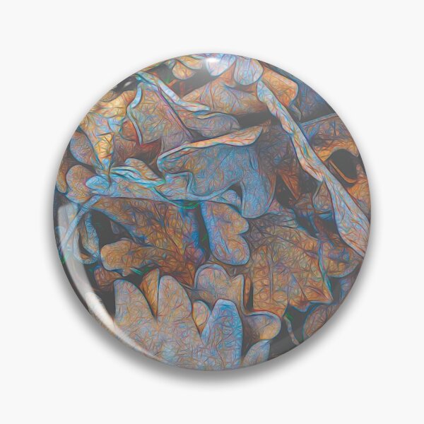Item preview, frosted oak leafs designed and sold by Ingrid Hütten.