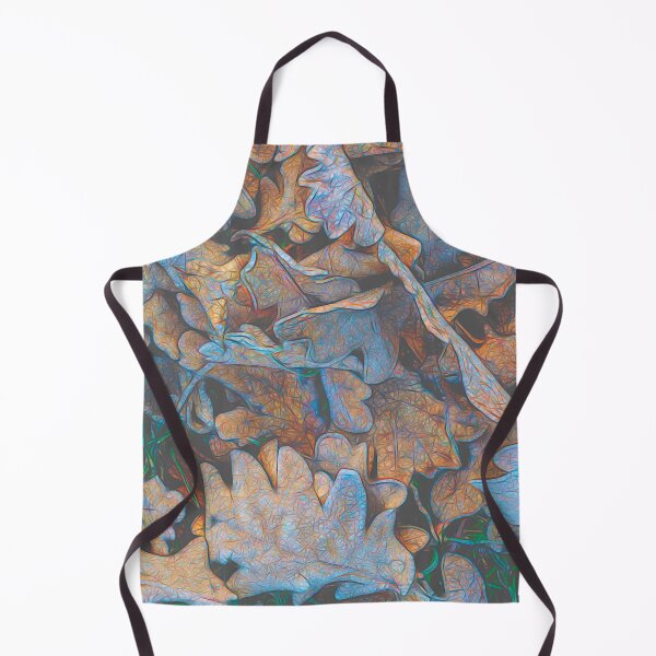 Item preview, frosted oak leafs designed and sold by Ingrid Hütten.