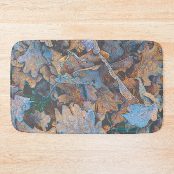 Item preview, frosted oak leafs designed and sold by Ingrid Hütten.