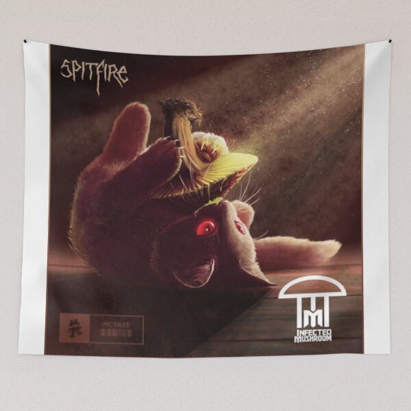 Item preview, Infected Mushroom Design designed and sold by Unfairsneaker.