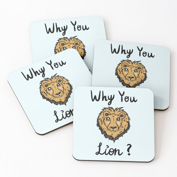 Item preview, Why You Lion? designed and sold by BioLushGraphics.