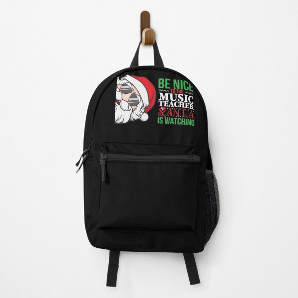 Item preview, Be Nice To music teacher Santa is Watching designed and sold by Ibu83.
