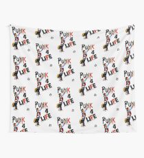 Punky "Punk 4 Life" Brewster Wall Tapestry