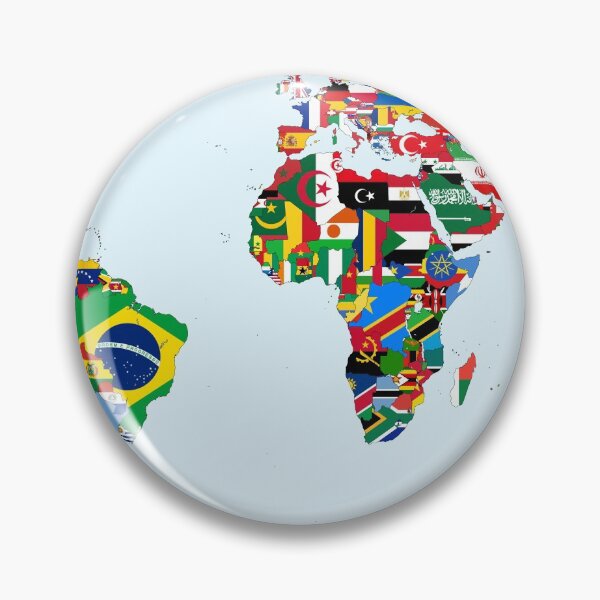 Item preview, World map designed and sold by KNBS.
