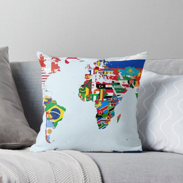 Item preview, World map designed and sold by KNBS.