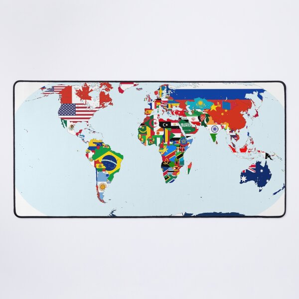 Item preview, World map designed and sold by KNBS.
