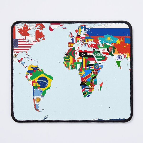 Item preview, World map designed and sold by KNBS.