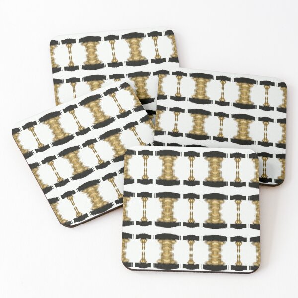 Item preview, Padrão dourado  preto e branco designed and sold by Mefista.