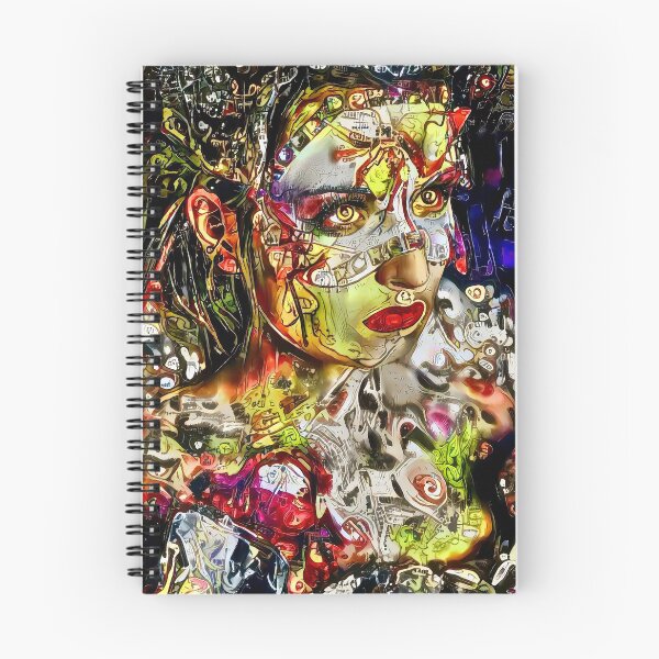 Item preview, Incandescent Woman | Surrealist Portrait designed and sold by Artificial-Arts.