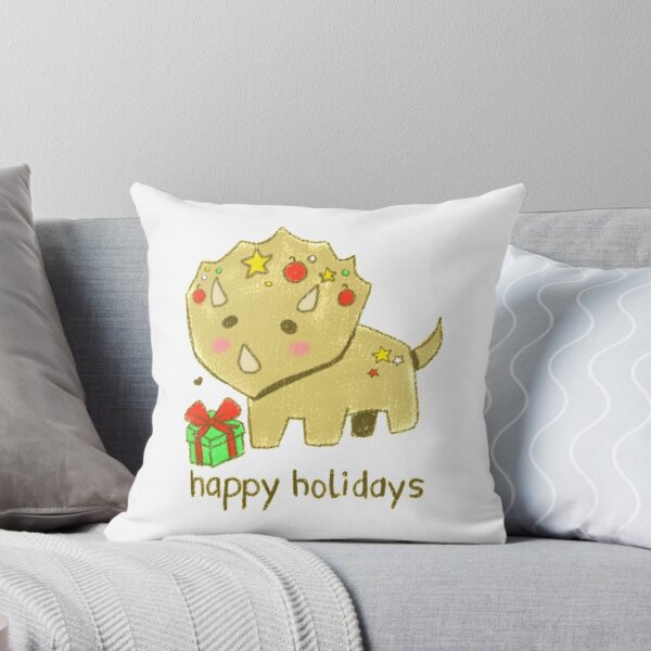 Item preview, Cute Christmas dinosaur with gift designed and sold by Mayarart.
