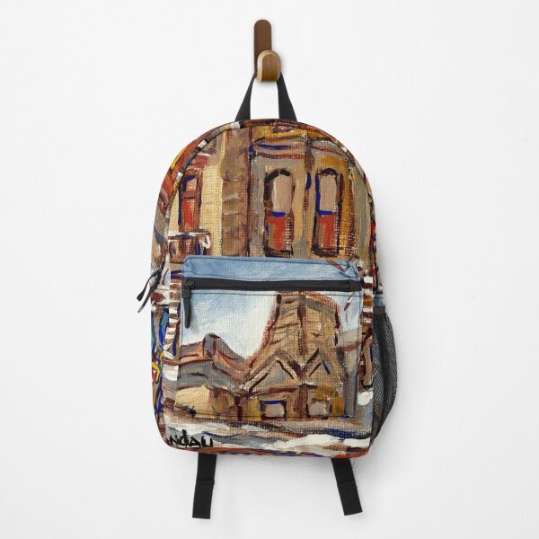 Item preview, MONTREAL WINTER SCENE MILTON PARK ALYMER AND MILTON STREETS designed and sold by Carole Spandau.