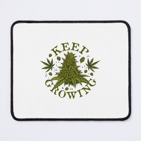 Item preview, Kush art, keep growing, hemp lovers gift. designed and sold by paulo silveira.