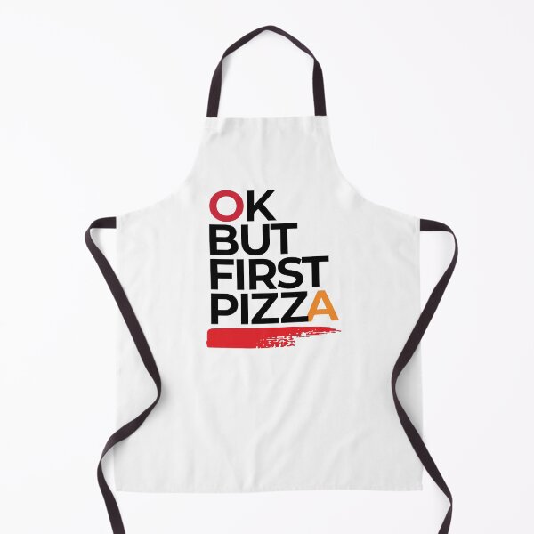 Item preview, OK but first pizza, funny pizza graphic tee designed and sold by StairheadStore.
